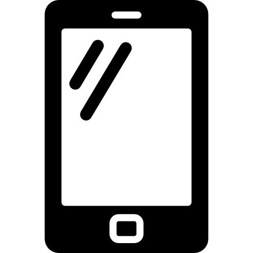 Phone with Clean Screen